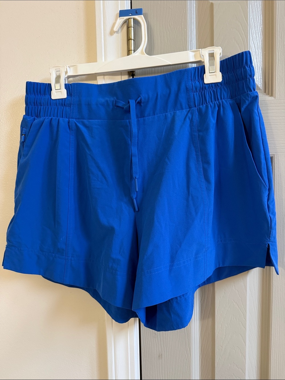 Blue Women's All In Motion Drawstring Shorts